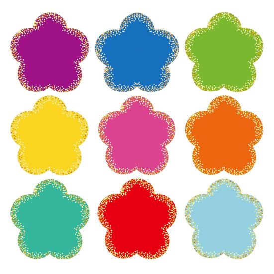 Yousheng 90 Sheets Colorful Decorative Borders Star Paper Cutting Bulletin Board Cutouts DIY Classroom Supplies