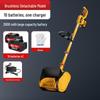 Cordless Electric Snow Sweeper - Compact Lithium Battery Snow Shovel