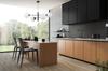 Vicenza Black Hanging Lamp 4-Flat White Lampshade E14