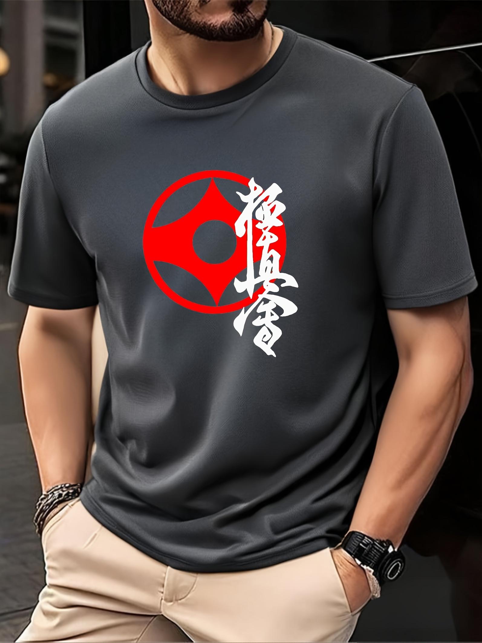 2025 Summer Breathable Mesh Athletic T-shirt - Sporty Red/Black/White Graphic Print XXL