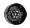 Trailer socket, 7 pin, 12/24V trailer plug