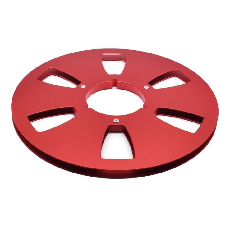 Aluminum 6 Hole Reel With 10.5Inch Empty Tape Nab Hub Disk For Studio Recording Equipment