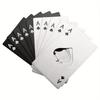1/5/10pcs Poker Card Bottle Opener Ace of Spades Bottle Opener for Wallet and Pocket Metal Beer Opener Wedding Favors for Guests