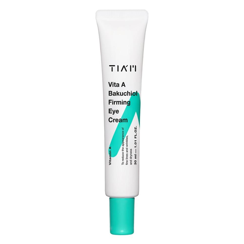 TIA M Vitamin A Bakuchiol Firming Eye Cream - Low-Irritation Anti-Aging Treatment for Dark Circles & Wrinkles, 30ml