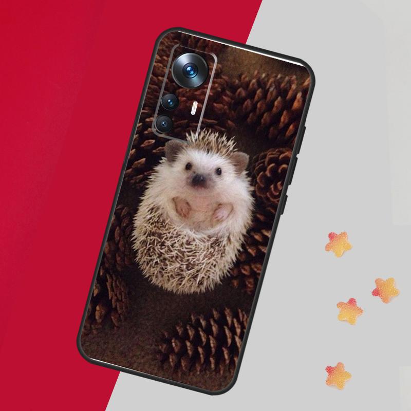 Cute Little Hedgehog Case For Xiaomi 14 13 15 Ultra 11T 12T 13T 14T Pro Cover For POCO X7 Pro X3 X5 X6 F5 F6 F7