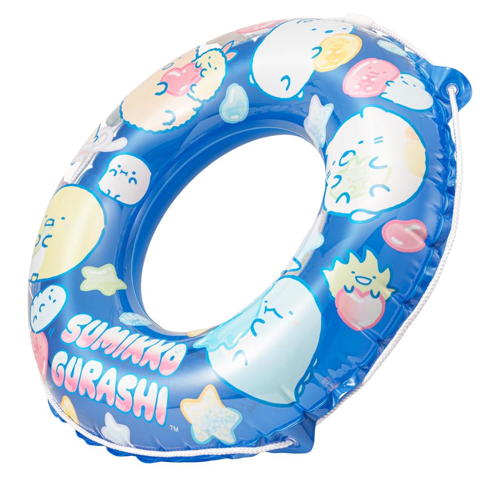 Maruka Sumikkogurashi 70cm Inflatable Ring for Water and Beach Play, Pool, (Item No. 177858)
