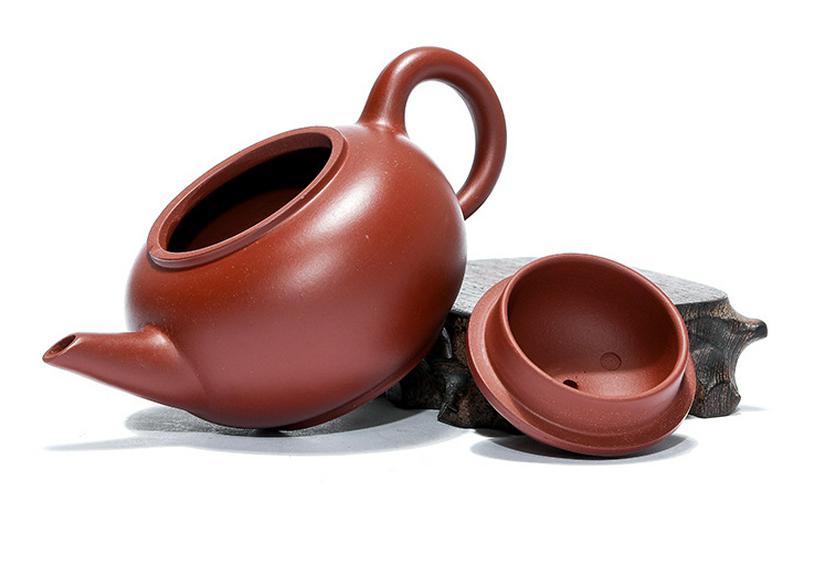 Handmade Yixing Zisha Da Hong Pao Teapot with Large Ball Hole