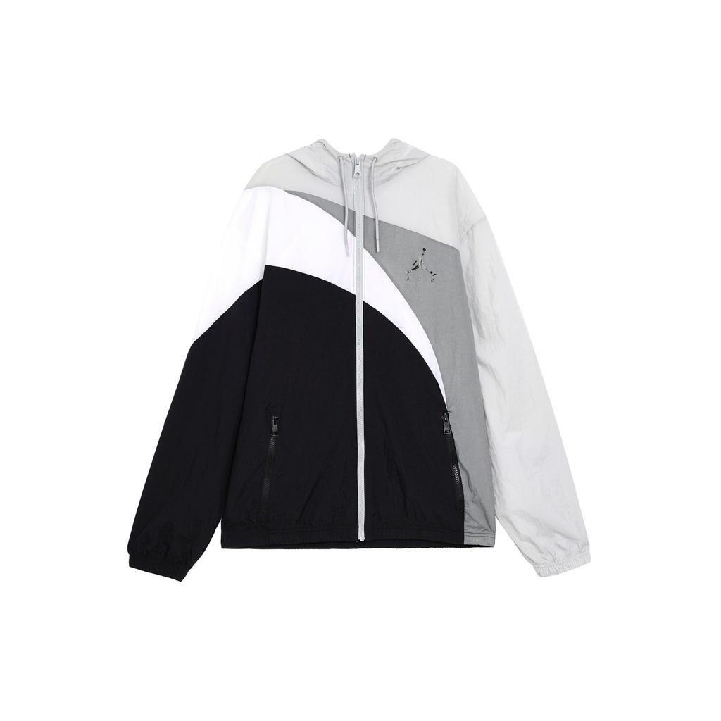 Jordan Jumpman Jackets Men's Black Gray Color Hooded Moderate Other CK6867-077