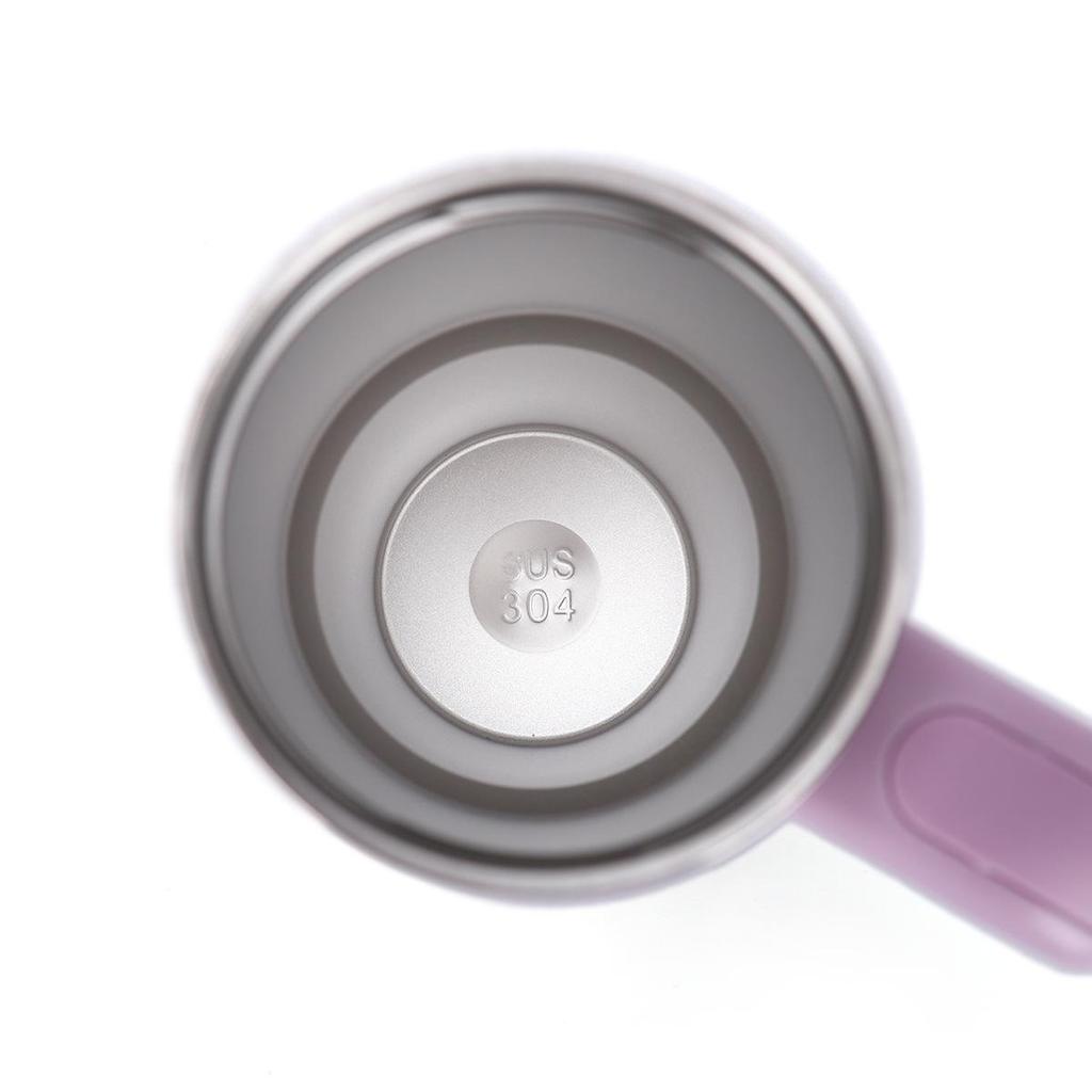 14oz Insulated Stainless Steel Tumbler with Handle for Outdoor Sports and Vehicles