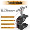 Clamp W/ 1/4in And 3/8in Thread And 9.8 Inches Adjustable Friction Power Articulating Arm With 1/4in Thread Screw For LCD Monitor/LED Lights