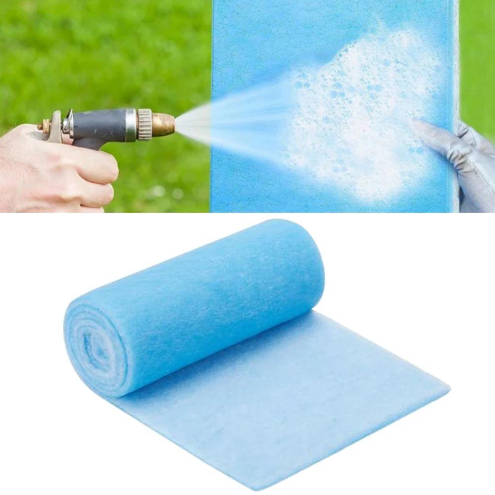 Polyester Material Air Filter Cotton Easy Cut Customizable Air Purification Filter User-friendly Installation Adjustable