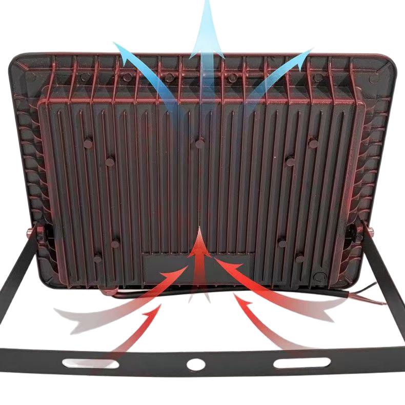 Cross-border Smart Wi-Fi + Bluetooth RGBCW LED Floodlight - Seven-Color Courtyard Atmosphere.