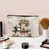 Storage Bag Compact Size Storage Item Canvas Black 1 Pc