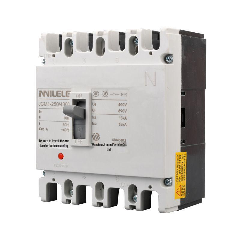 Shanghai CM1 High-Power Plastic Case Circuit Breaker - Three-Phase Overload Protection Switch