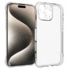 For iPhone 16 Pro Max Clear TPU Case WANLONFENG TM Series 2.0mm Phone Back Cover