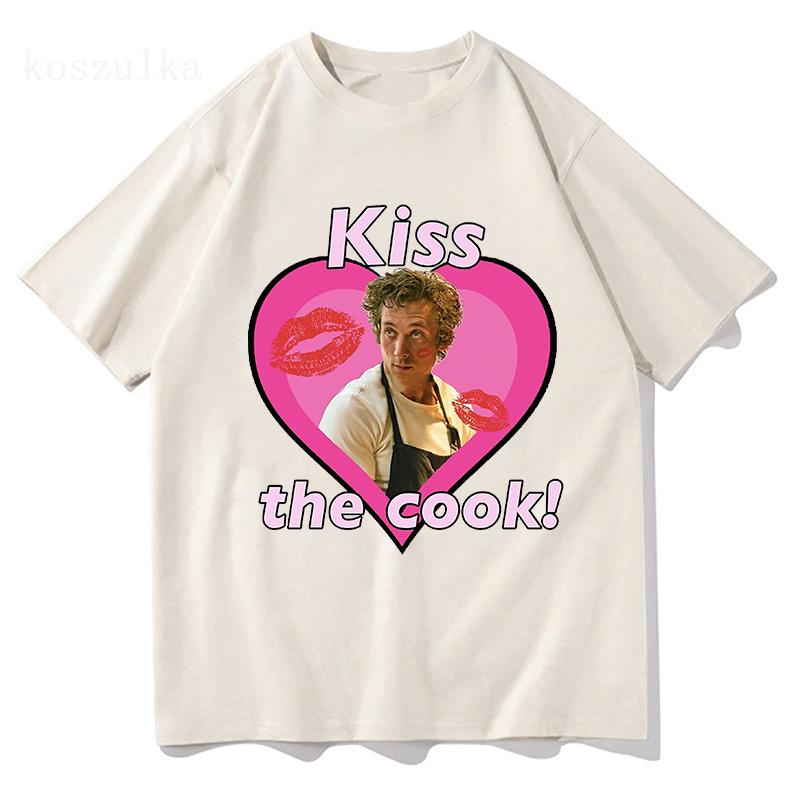 The Bear TV Series Kiss The Cook T-shirts The Original Beef of Chicagoland Printing Tee-shirt Cotton Men/Women Casual Tshirts