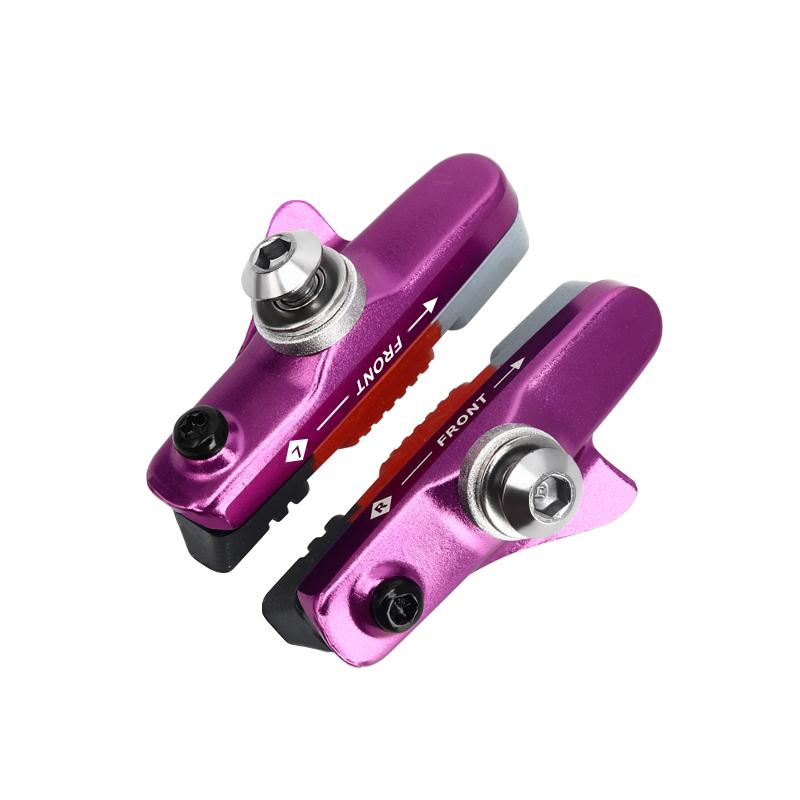 Klocki hamulcowe do rowerów RIDERACE do obręczy C Brake CNC Bike Hamulec V-Brake Uchwyt Buty Gumowy blok Trwałe akcesoria do jazdy na rowerze szosowym