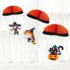 Halloween Themed Party Decoration Pumpkin Witch Skull Parachute Pendant Flag Customization