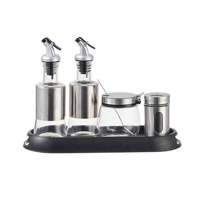 Stainless Steel Commercial Table Condiment Set