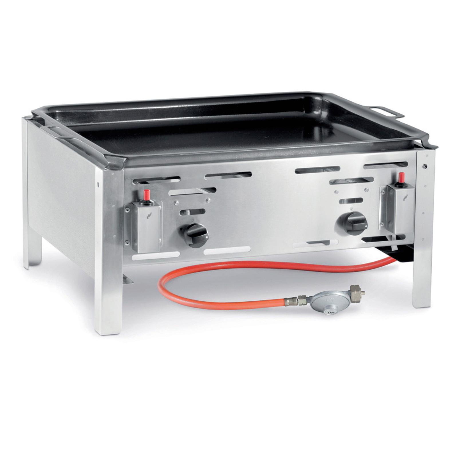 Bake Master Maxi Gas-Frittierpfanne 590x480mm 116kW Hendi 154618