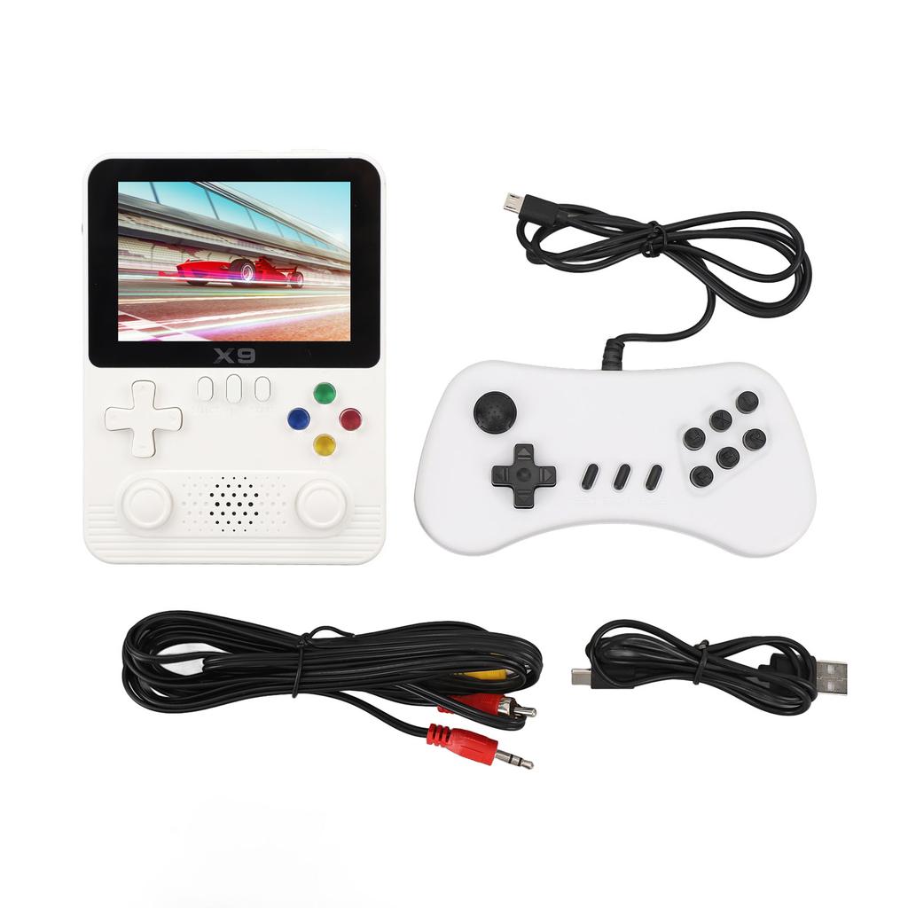 Handheld-Spielkonsole mit 32G-Speicherkarte Retro-Gaming-Konsole unterstützt 11 Emulatoren 3,5 Zoll IPS 