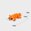 Cute Critter Style Multi-Joint Fidget Toys Multi-Jointed Movable Office Desk Decoration  Home Decor
