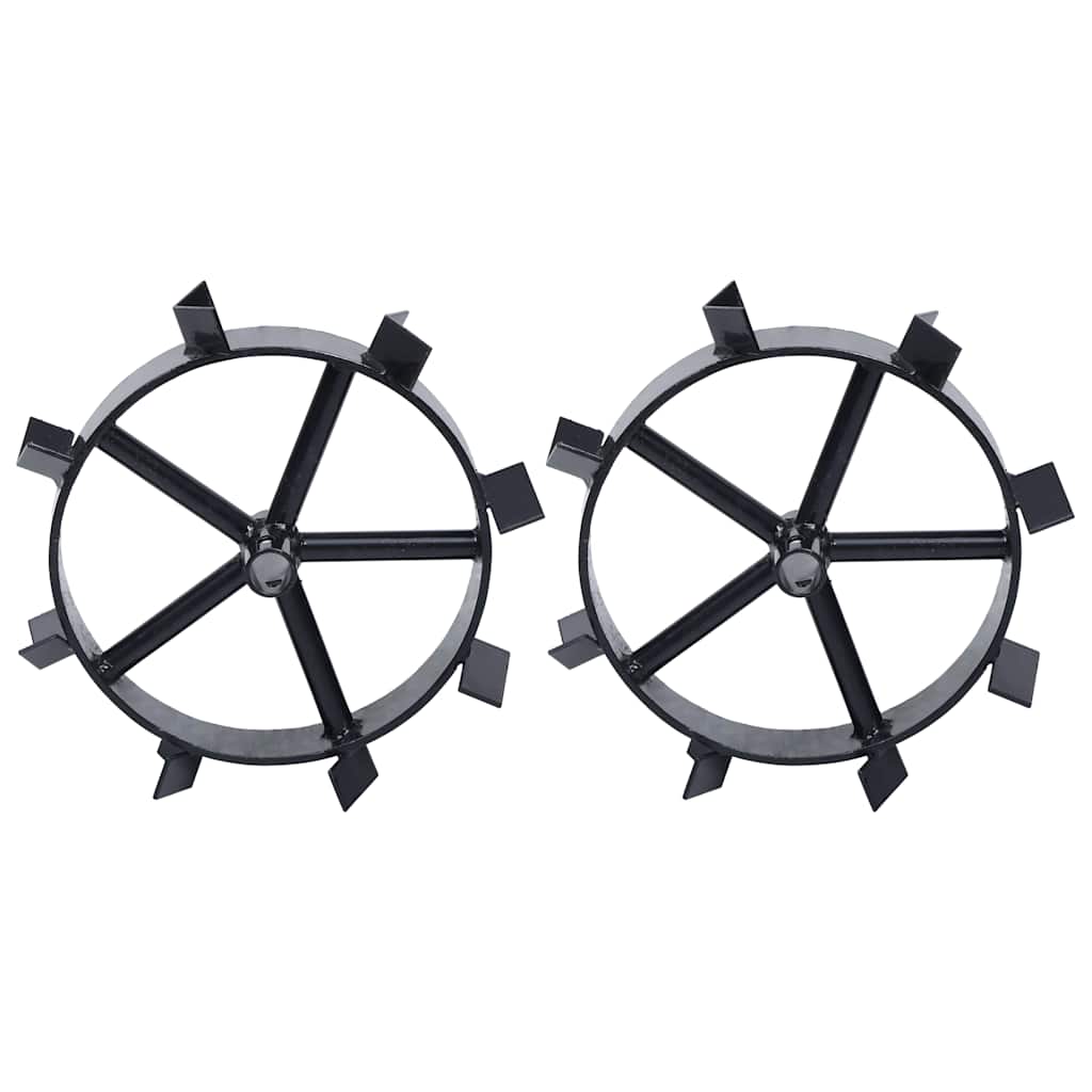vidaXL Metallräder für 6,5 PS Benzin-Gartenfräse 2 Stk.