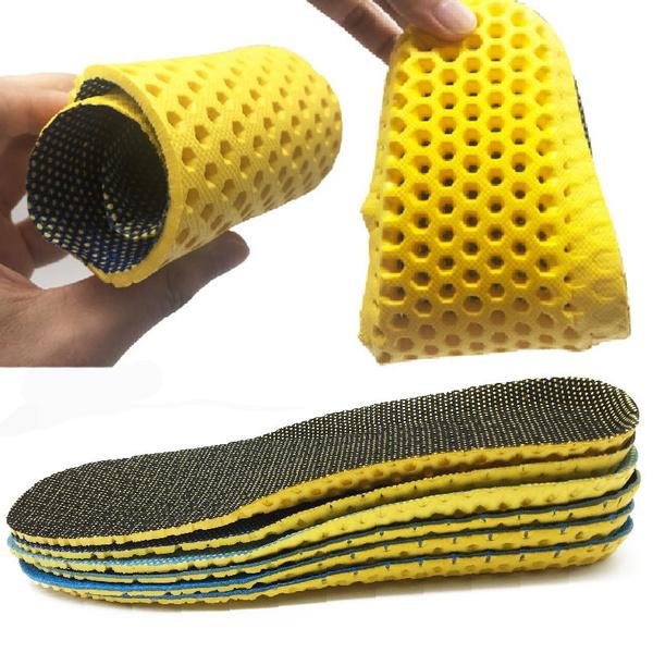 

Дышащие стельки из пены с эффектом памяти, эластичные дезодоранты, подушки для бега, стельки для ног, мужские и женские стельки для обуви, подошва, ортопедическая подушечка