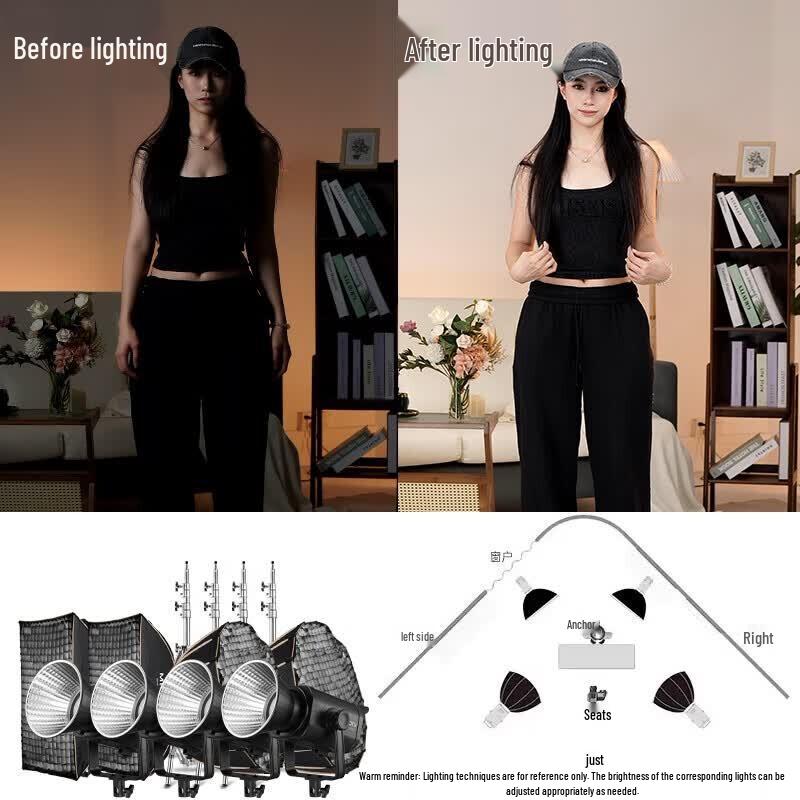 Miaotu CL200B 200W Bi-Color LED Studio Fill Light