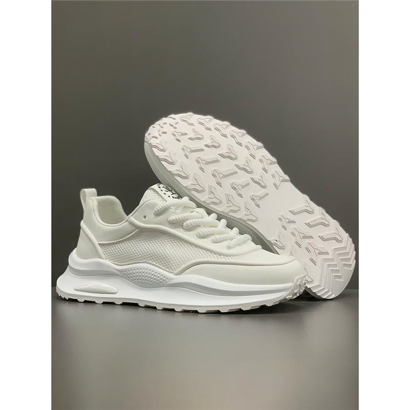 Summer New Openwork Mesh Breathable Athleisure Wear-resistant White Dad Shoes ZMD