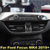 For Ford Focus MK4 - Carbon Fiber Front Interior Accessories Car Air Vent Outlet Cover Trim Air Conditioning AC Vent