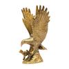 Brass Eagle Statue | Height-15.5 Cm Aprrox. Vastu Idol for Home and Office | Zonal Placement-SW|