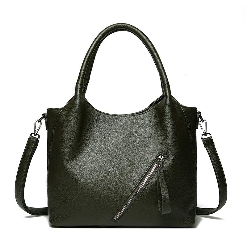 Stylová a jednoduchá velkokapacitní taška přes rameno Crossbody pro dojíždění Tote taška