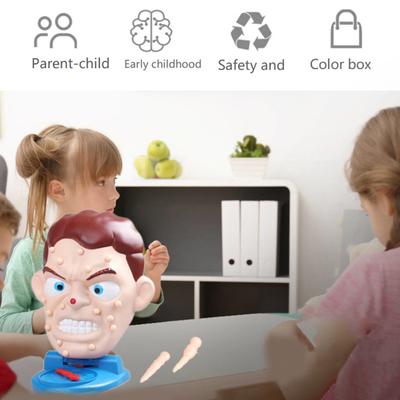 1 Set Funny Smooth Safe Stress Reliever Toys Spray Water Squeeze Acne Family Toy