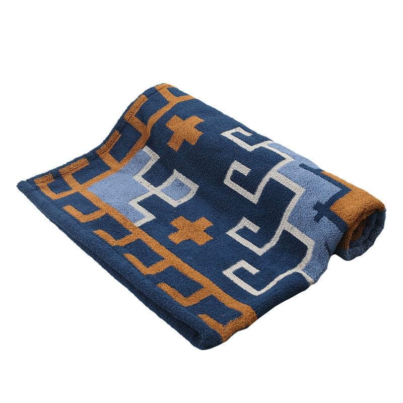Dulton Towel Blanket, Blue, C