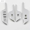 Inner Door Armrest Window Lift Button Control Panel Decoration Cover Trim ABS Interior Accessories For Honda Civic 2016 -