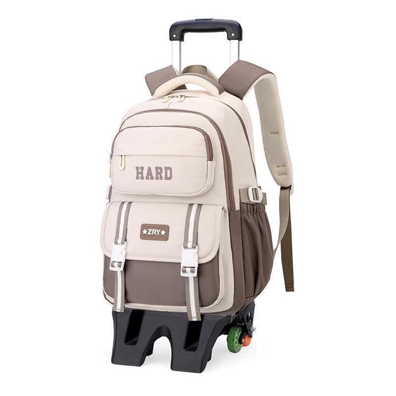 MIAOQIAO Children s Rolling Waterproof Backpack Standard