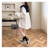 Plus Size Women Autumn Winter Plaid Hooded Sweatshirt Drawstring Long Sleeve Hoodie Oversize Casual Loose Coat Streetwear