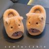 Niedliche Capybara Kinder Hausschuhe Warm halten Hausschuhe Mode Bodenschuhe Indoor