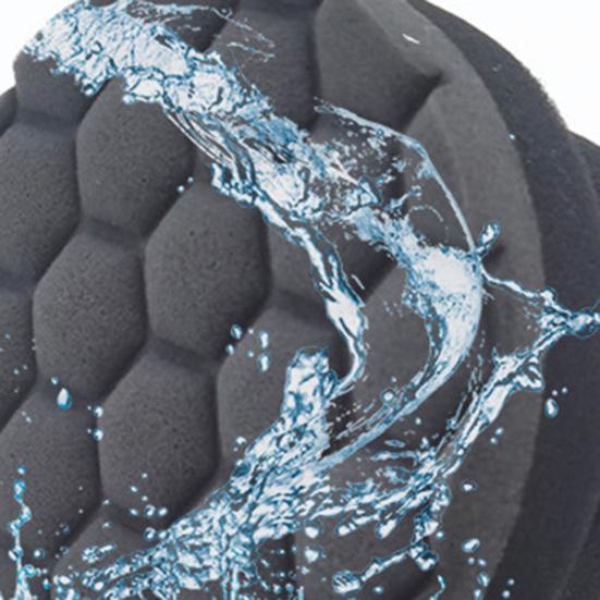 Car Waxing Sponge Hexagonal Pattern Design Efficient Heat Dissipation Car Wax Applicator Car Care