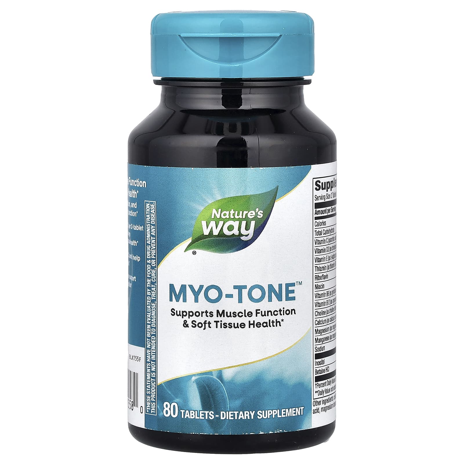 

Nature S Way, Myo-Tone™, 80 Tablets