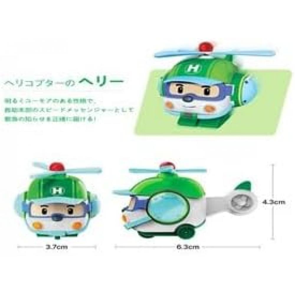 RoboCar Poli Mini Car Vehicle Set  Amber   Poli   Helly   Roy 