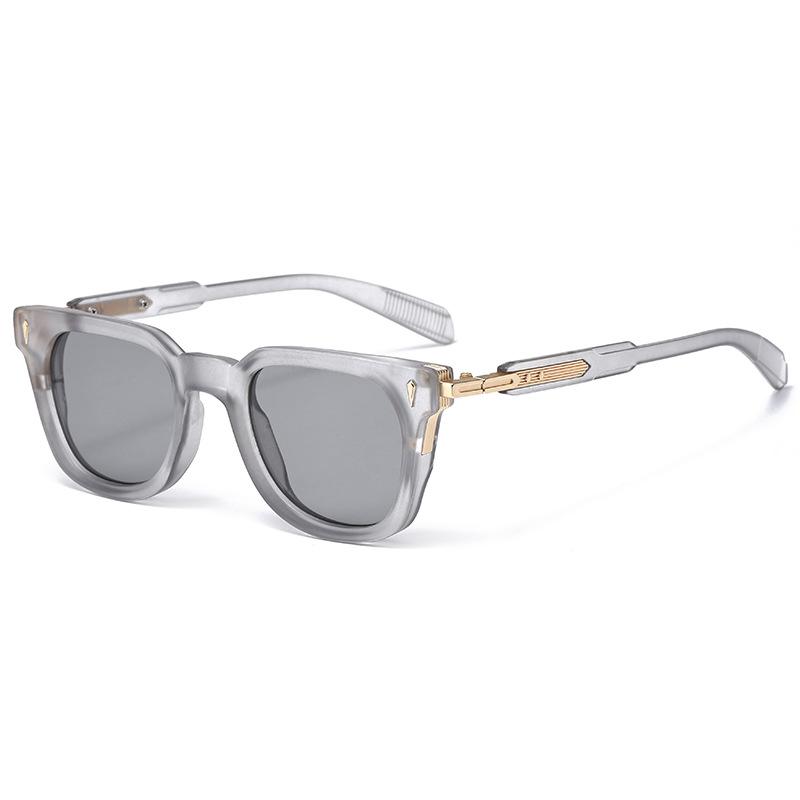 

Square Sunglasses Women Men Retro Sun Glasses Brand Designer Eyewear UV400 Shades Oculos Female Gafas as picture сірий