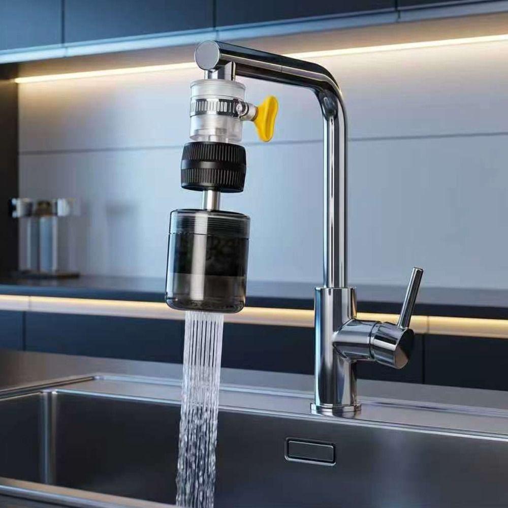 Anti-Splash Kitchen Tap Filter Nozzle Kitchen Faucet Water Purifier  Washing Vegetable Fruit