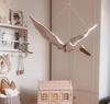 Kids Room Decor Soft Swan Doll Wall Hanging Ornament Home Decoration Baby Toy-for Nursery or Bed