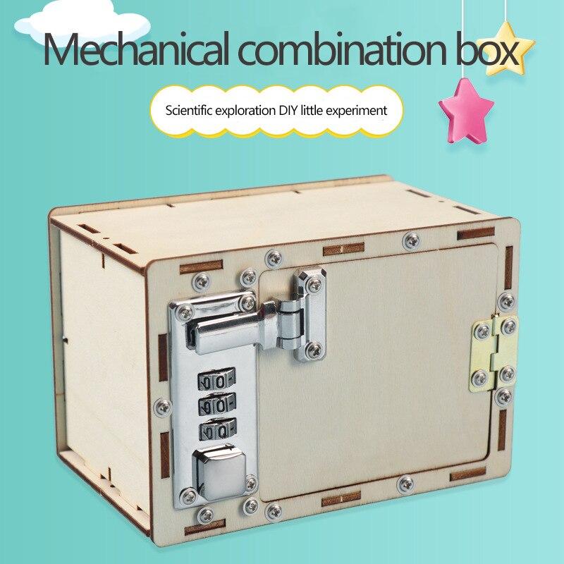 DIY Child Manual Machine Code Box Science Experimental Children's Money Financial Playthings