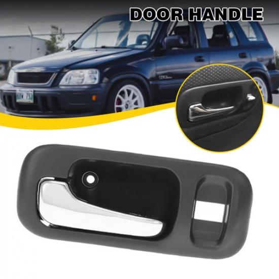 Door Handle Ide Inner Black Front Driver Side Left LH For 1997-2001 Honda CRV