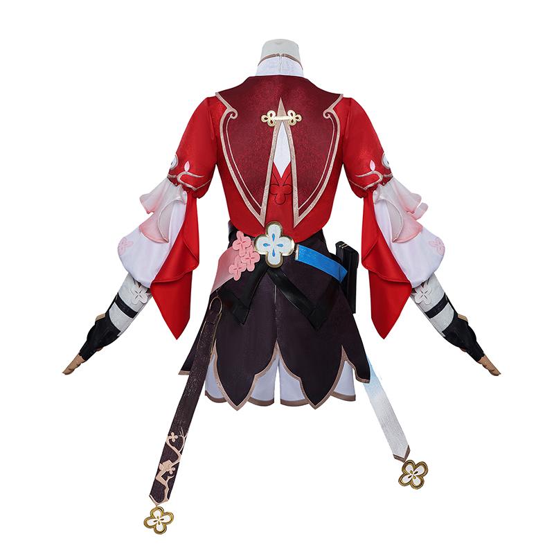 The  Sword Master March 7th Cosplay Costume Honkai Star Rail March 7th Women Suit Halloween Carnival Party Uniform