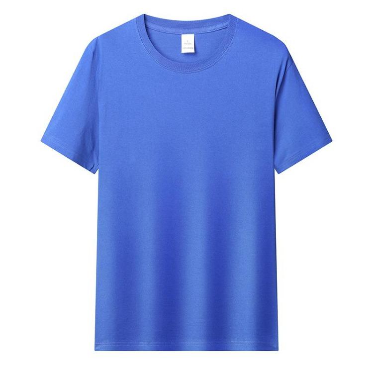 Herren Sommer Reiner Baumwolle Einfarbig Lässig Rundhals Kurzarm Locker Atmungsaktiv T-Shirt Paar Oberteil