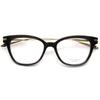 Used Unused MASUNAGA Since 1905 Masunaga Glasses Glasses Frame CADENCE Asian Fit Made In Japan Cadence #29 Black 61005348
